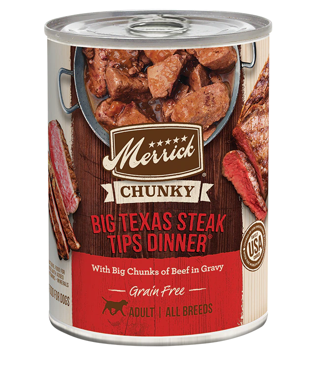Merrick - Big Texas Beef Tips Wet Dog Food