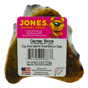 Jones Naturals Chews - Center Cut Bones