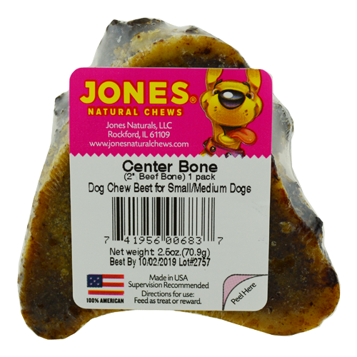 Jones Naturals Chews - Center Cut Bones