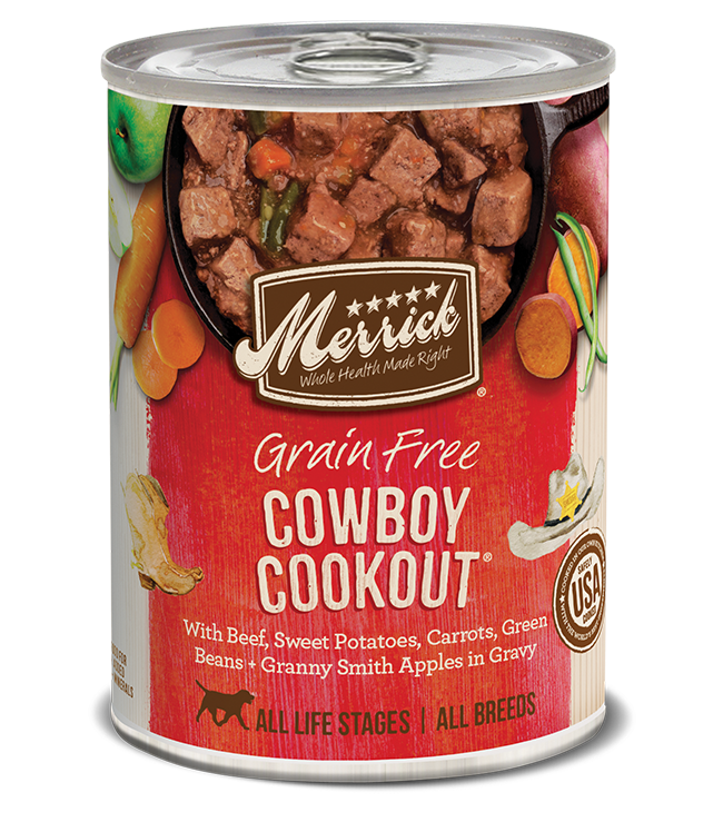Merrick - Grain-Free Cowboy Cookout in Gravy Wet Dog Food