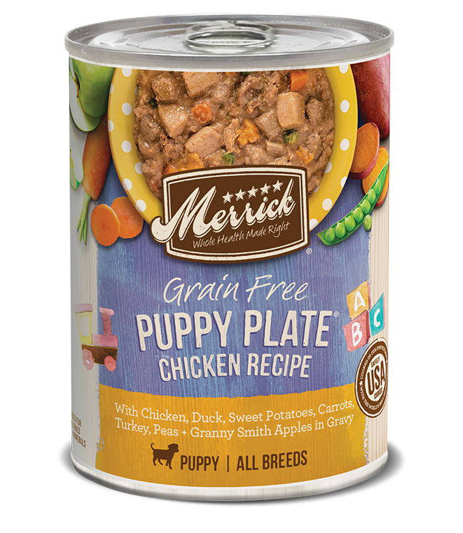 Merrick - Grain-Free Puppy Plate Chicken Recipe in Gravy Wet Dog Food