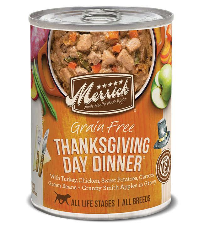 Merrick -  Grain-Free Thanksgiving Day Dinner in Gravy Wet Dog Food