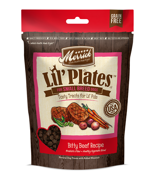 Merrick Lil Plates Bitty Beef Recipe Dog Treats Des Moines IA