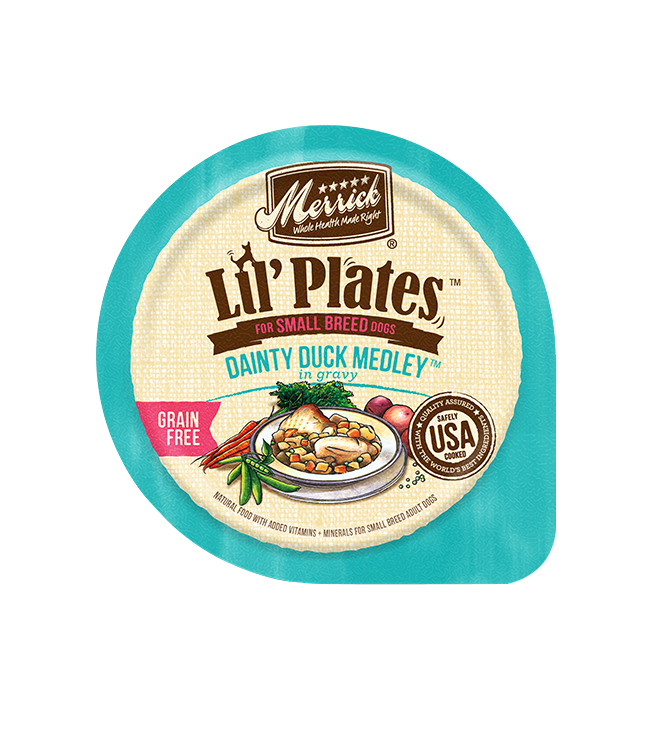 Merrick -  Lil' Plates Grain Free Dainty Duck Medley Wet Dog Food