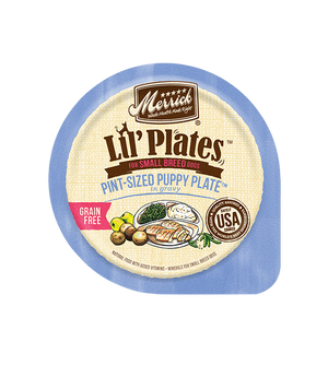 Merrick -  Lil' Plates Grain-Free Pint-Sized Puppy Plate in Gravy Wet Dog Food