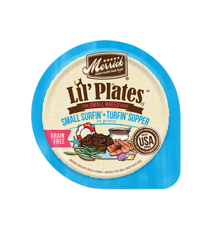 Merrick - Lil' Plates Small Surfin' + Turfin' Supper in Gravy Wet Dog Food