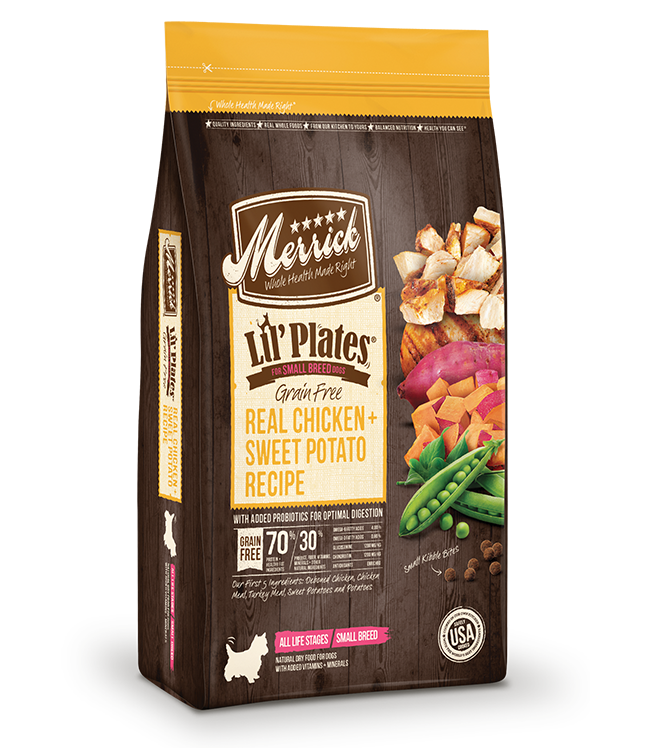 Merrick -  Grain-Free Real Chicken + Sweet Potato Recipe Dry Dog Food