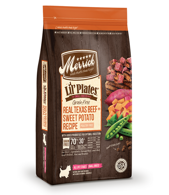 Merrick - Grain-Free Real Texas Beef + Sweet Potato Recipe Dry Dog Food