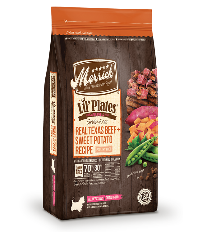 Merrick - Grain-Free Real Texas Beef + Sweet Potato Recipe Dry Dog Food