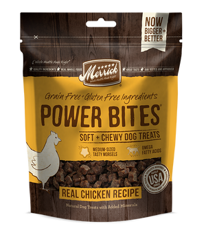 Merrick -  Power Bites - Real Chicken Recipe Dog Treats