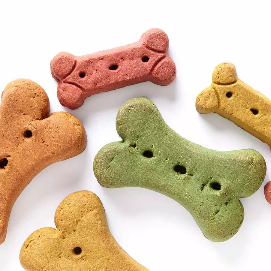 Dog top shaped biscuits