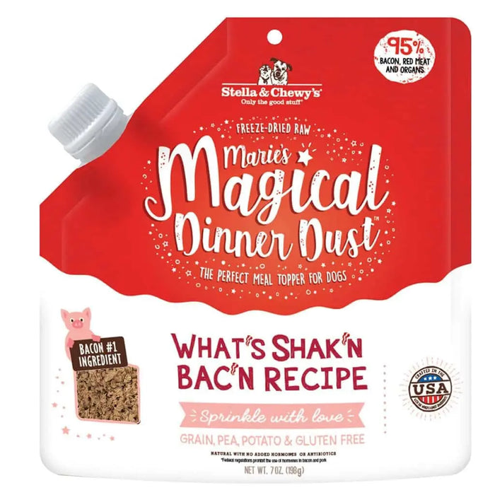Stella & Chewy's - Marie’s Magical Dinner Dust What’s Shak’n Bac’n for Dogs