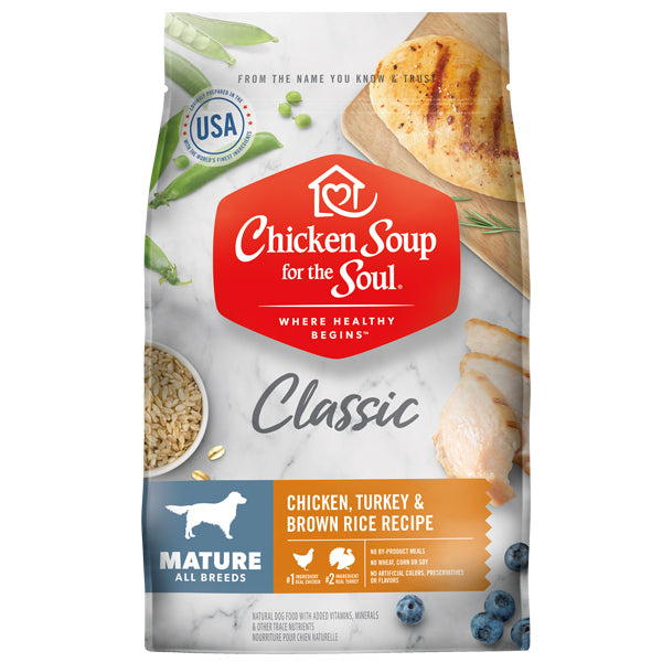 Chicken Soup - Mature Chicken, Turkey & Brown Rice Dry Dog Food