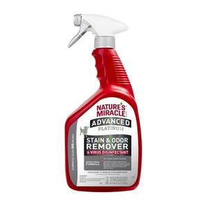 Nature's Miracle - Advanced Platinum Stain & Odor Remover & Virus Disinfectant for Dogs