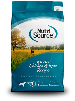 NutriSource - Adult Chicken & Rice Recipe Dry Dog Food