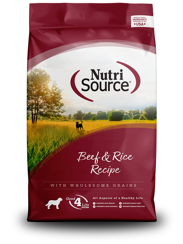 NutriSource - Beef & Rice Recipe Dry Dog Food