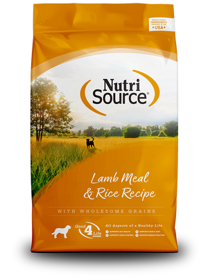 NutriSource - Lamb Meal & Rice Recipe Dry Dog Food