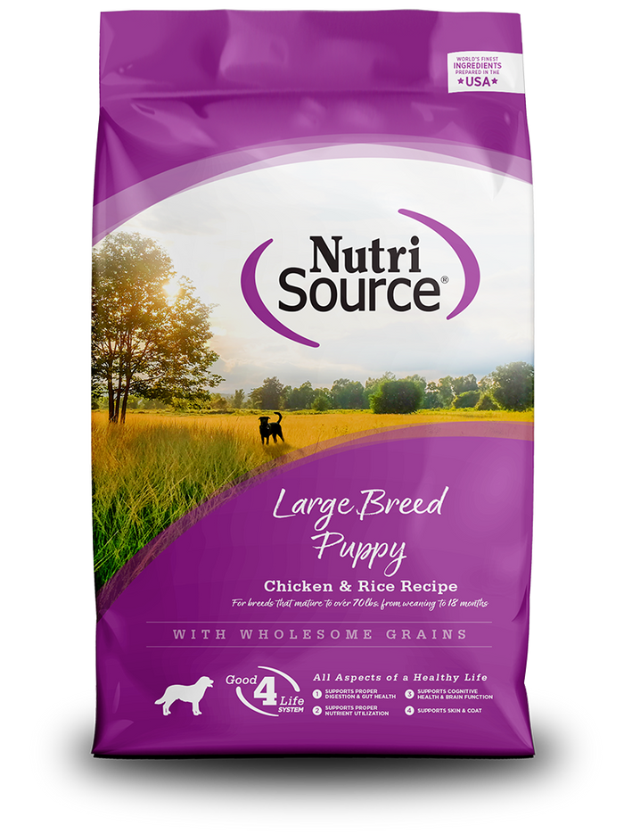 NutriSource - Large Breed Puppy Recipe Dry Dog Food