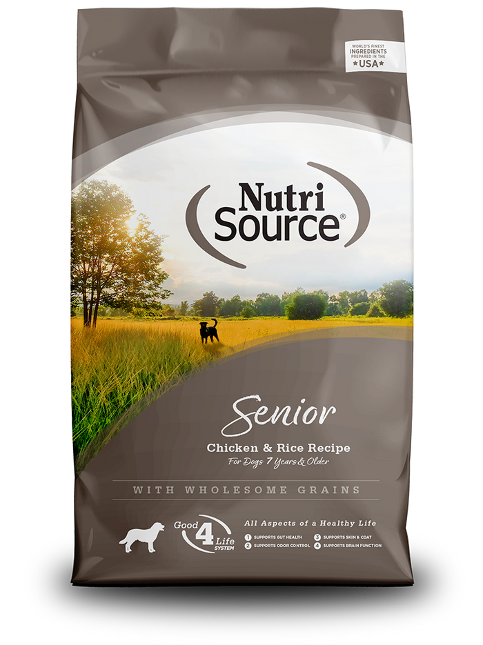 NutriSource - Senior Recipe Dry Dog Food