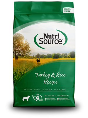 NutriSource - Turkey & Rice Recipe Dry Dog Food