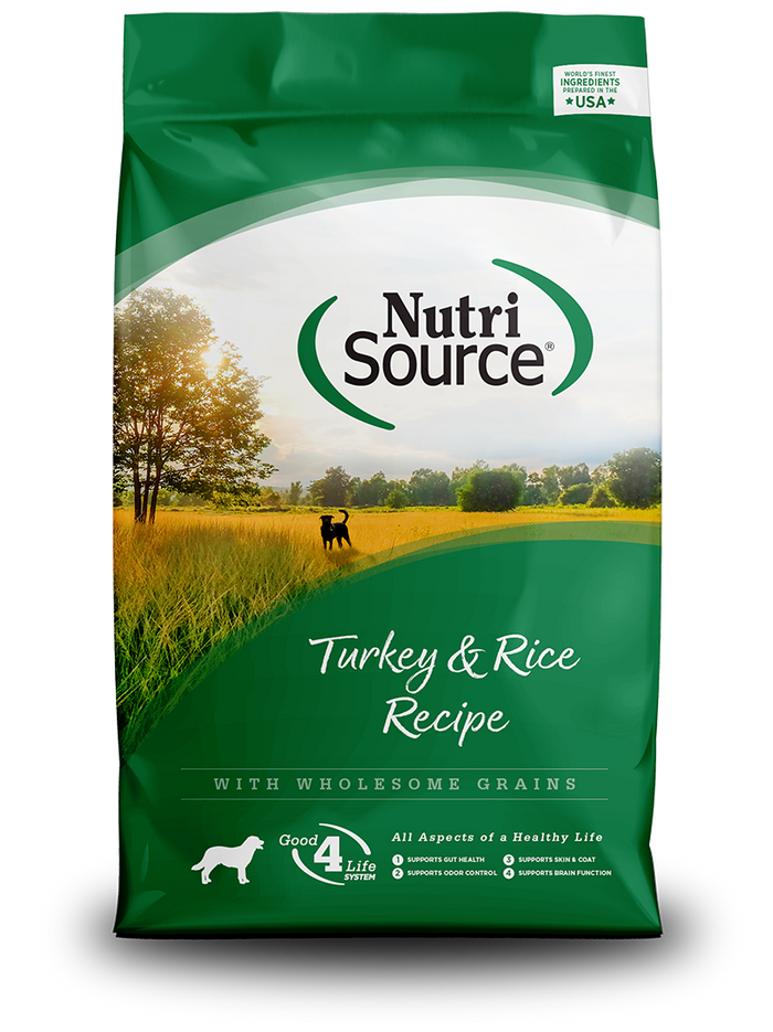 NutriSource - Turkey & Rice Recipe Dry Dog Food