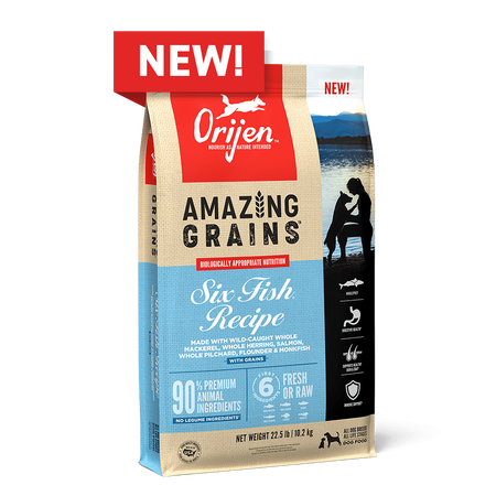 Orijen - Amazing Grains Six Fish Dry Dog Food