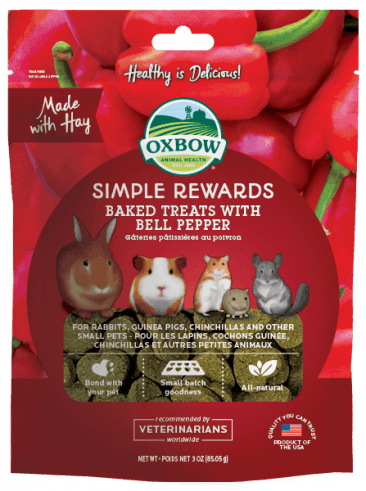 Oxbow - Simple Rewards Bell Pepper Treats