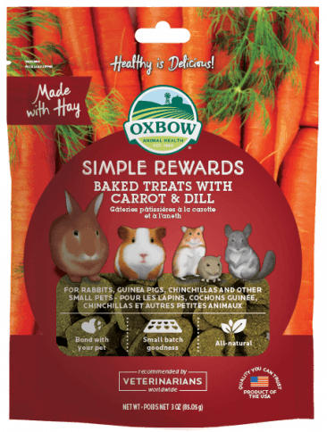 Oxbow - Simple Rewards Carrot & Dill Treats