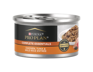 Purina Pro Plan - Chicken, Tuna & Wild Rice Entrée In Sauce Wet Cat Food