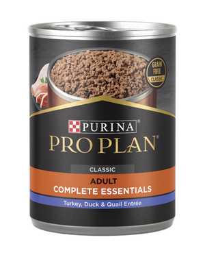Purina Pro Plan - Grain-Free Adult Classic Turkey, Duck & Quail Entrée Wet Dog Food