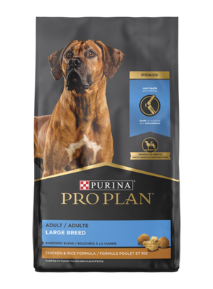 Purina Pro Plan - Adult Large Breed Shredded Blend Chicken & Rice Formula Dry Dog Food