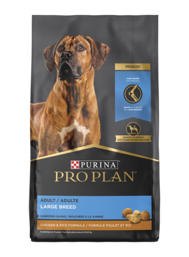 Purina Pro Plan - Adult Large Breed Shredded Blend Chicken & Rice Formula Dry Dog Food