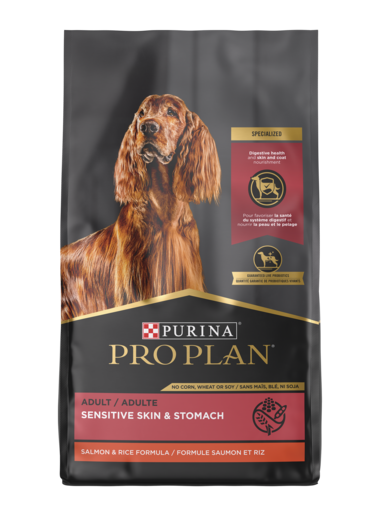 Purina Pro Plan - Adult Sensitive Skin & Stomach Salmon & Rice Formula Dry Dog Food