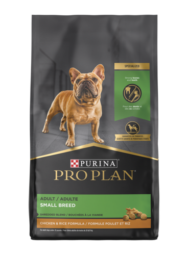 Purina Pro Plan Adult Small Breed Shredded Blend Chicken Rice Formula Dry Dog Food 6 lb