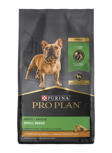 Purina Pro Plan - Adult Small Breed Shredded Blend Chicken & Rice Formula Dry Dog Food