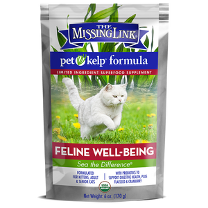 The Missing Link - Pet Kelp Feline - Organic Limited Ingredient Superfood Supplement For Cats