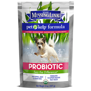 The Missing Link - Pet Kelp® Probiotic Blend - Limited Ingredient Superfood Supplement For Dogs