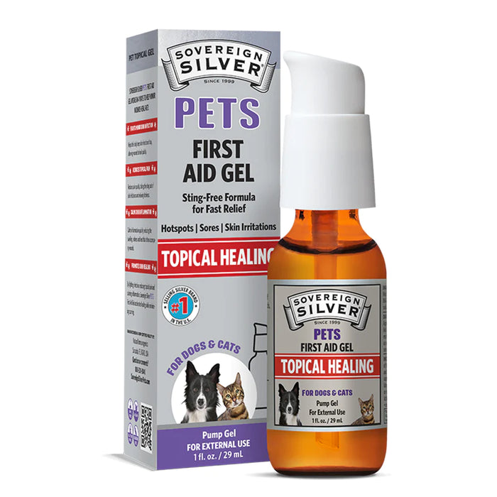 Sovereign Silver - Pets First Aid Gel