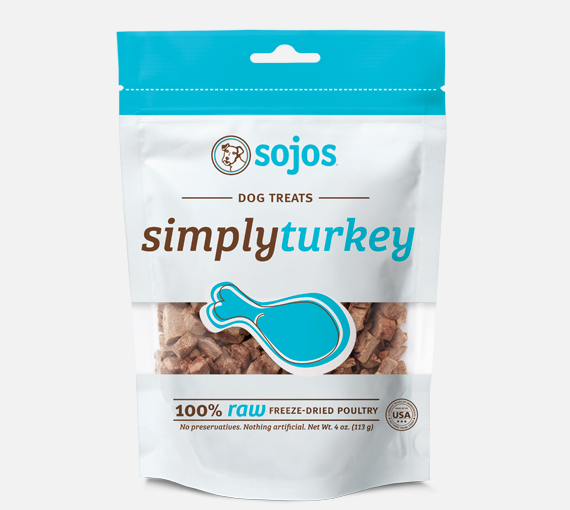 Sojos - Simply Turkey Freeze-Dried Dog Treats