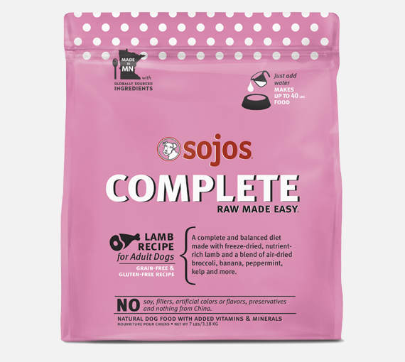 Sojos -  Complete Lamb Recipe Dehydrated Dog Food