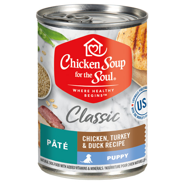 Chicken Soup - Puppy Chicken, Turkey & Duck Wet Dog Food