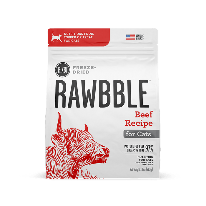 Bixbi - Rawbble Beef Freeze-Dried Cat Food