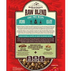 Stella & Chewy's - Raw Blend Cage-Free Kibble Dry Dog Food