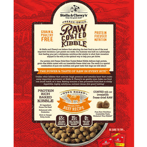 Stella & Chewy's - Raw Coated Grass-Fed Beef Kibble Dry Dog Food