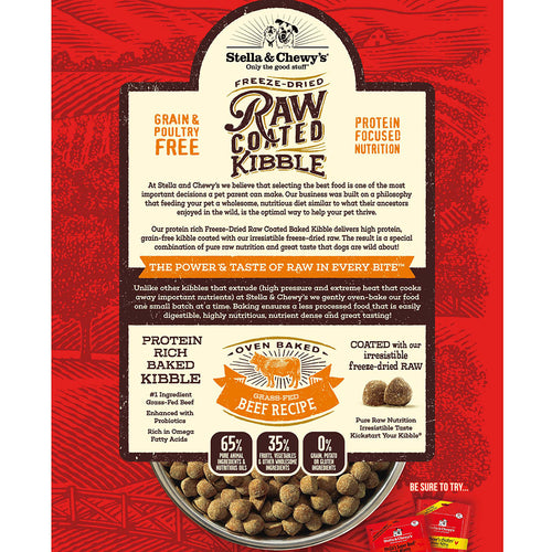 Raw coated dog kibble hotsell