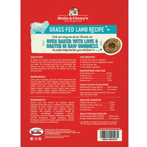 Stella & Chewy's - Grass-Fed Lamb Raw Coated Biscuits Dog Treats
