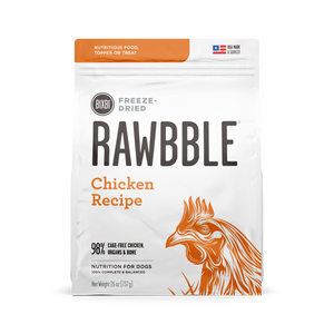 Bixbi - Rawbble Chicken Freeze-Dried Dog Food