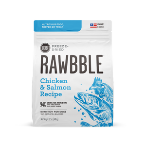 Bixbi - Rawbble Chicken & Salmon Freeze-Dried Dog Food