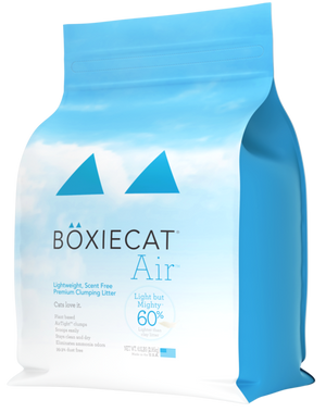 Boxiecat - Air Lightweight, Scent Free, Premium Clumping Litter