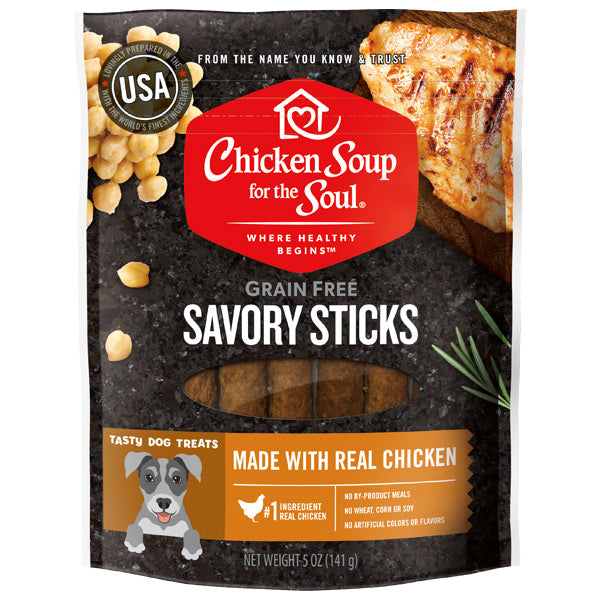 Chicken Soup - Soft & Chewy Chicken Savory Sticks Dog Treats
